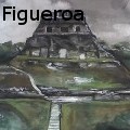 alexandria Figueroa - Mayan Ruins - Water Color
