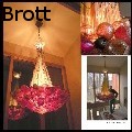 Andrew Brott - Satsuma Stalk Chandelier - Glass