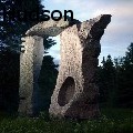 Jon  Barlow Hudson - SUBLIME PORTAL:WHISPERING STONES - Sculpture