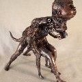 The Kuriologist  - Alien Refugee Baby - Sculpture